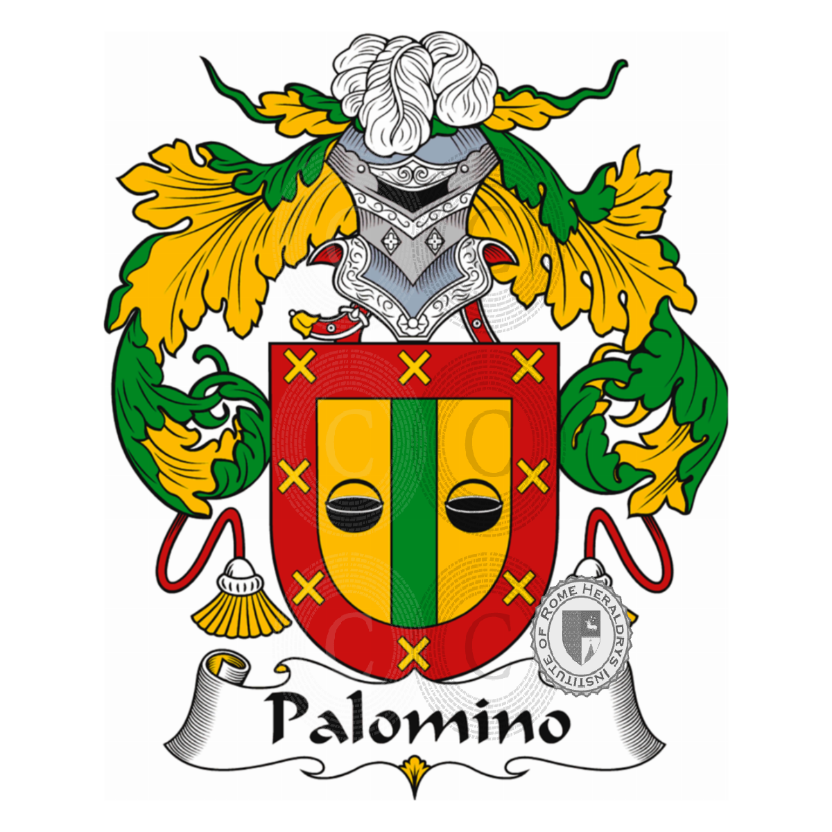 Escudo de la familiaPalomino
