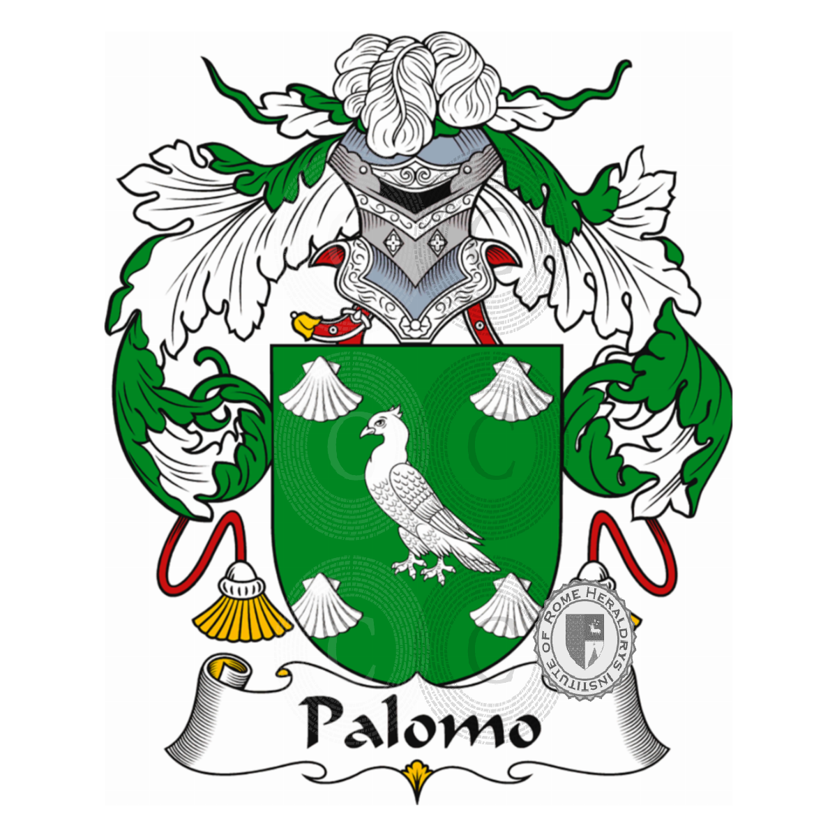 Coat of arms of familyPalomo