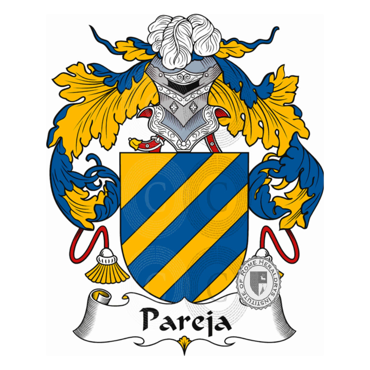 Coat of arms of familyPareja