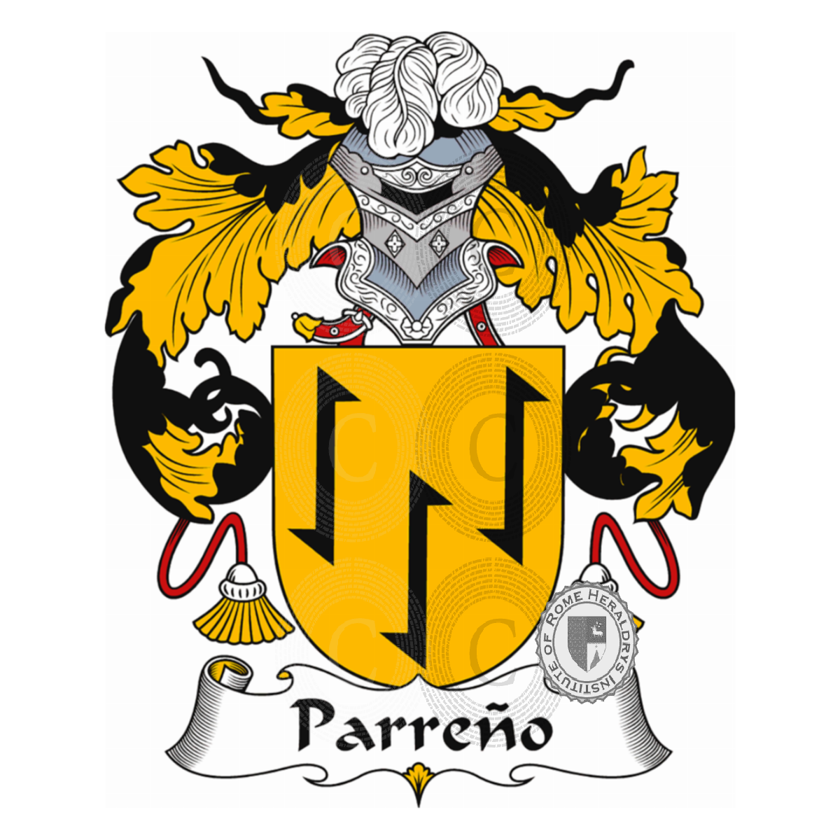 Wappen der FamilieParreño