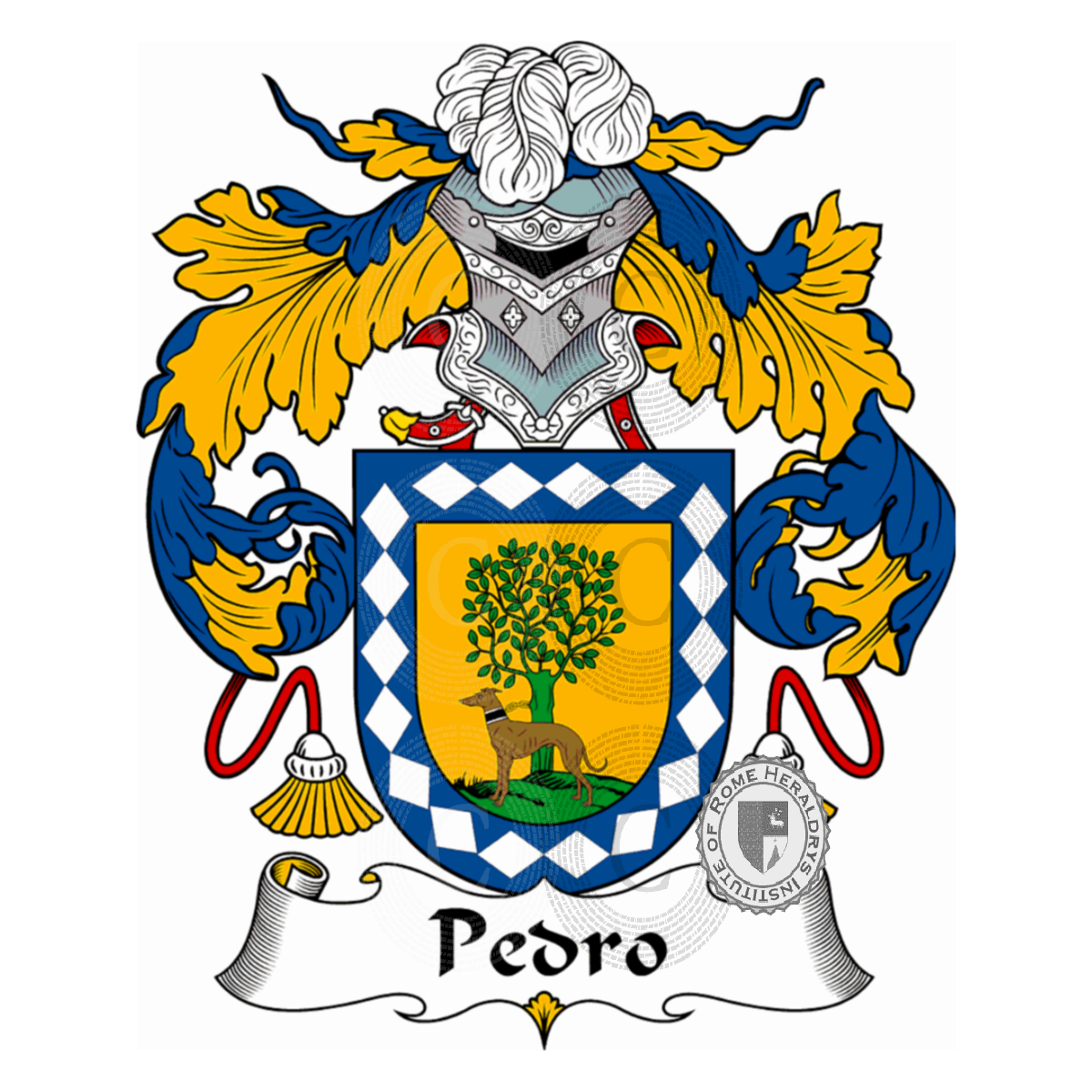 Coat of arms of familyPedro