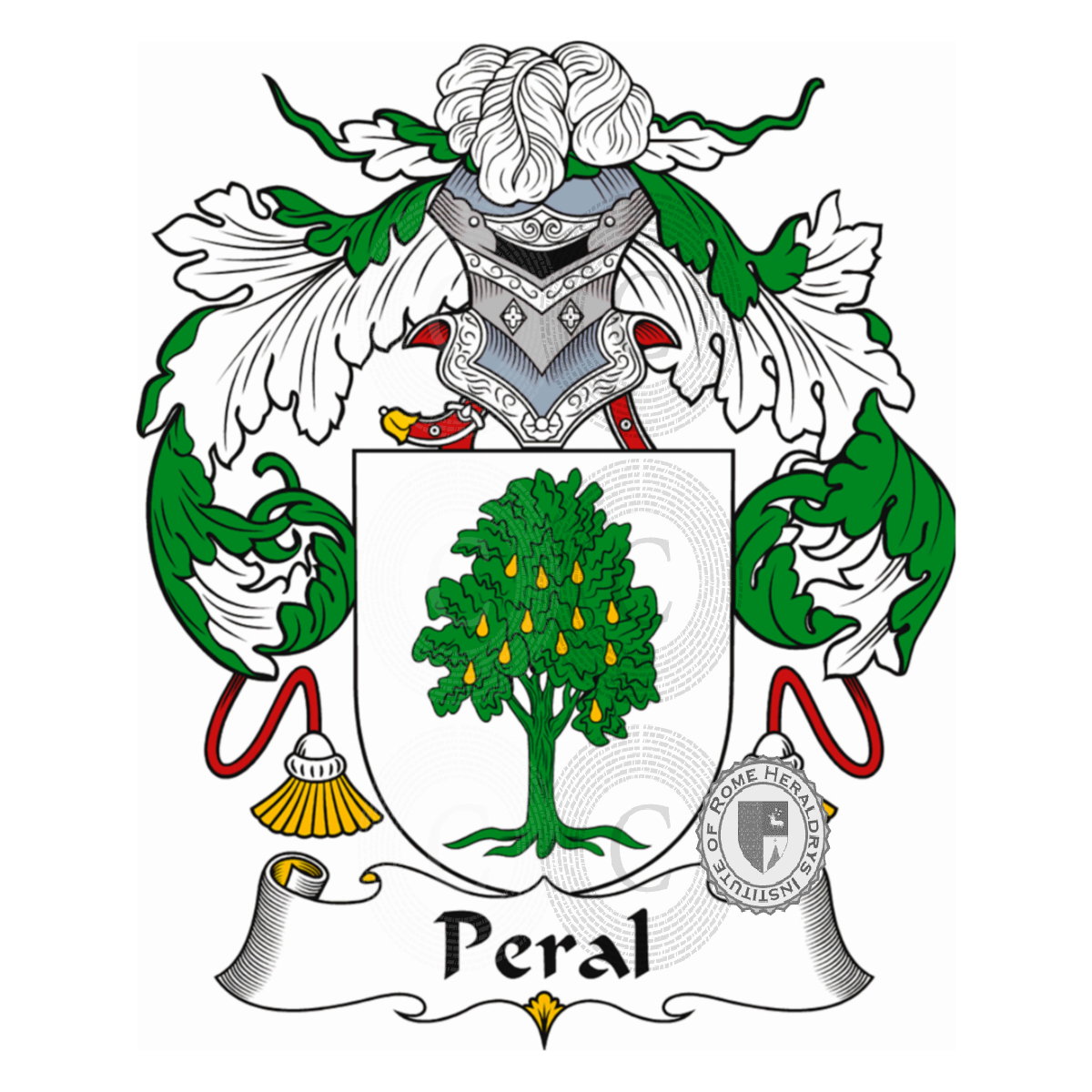Coat of arms of familyPeral