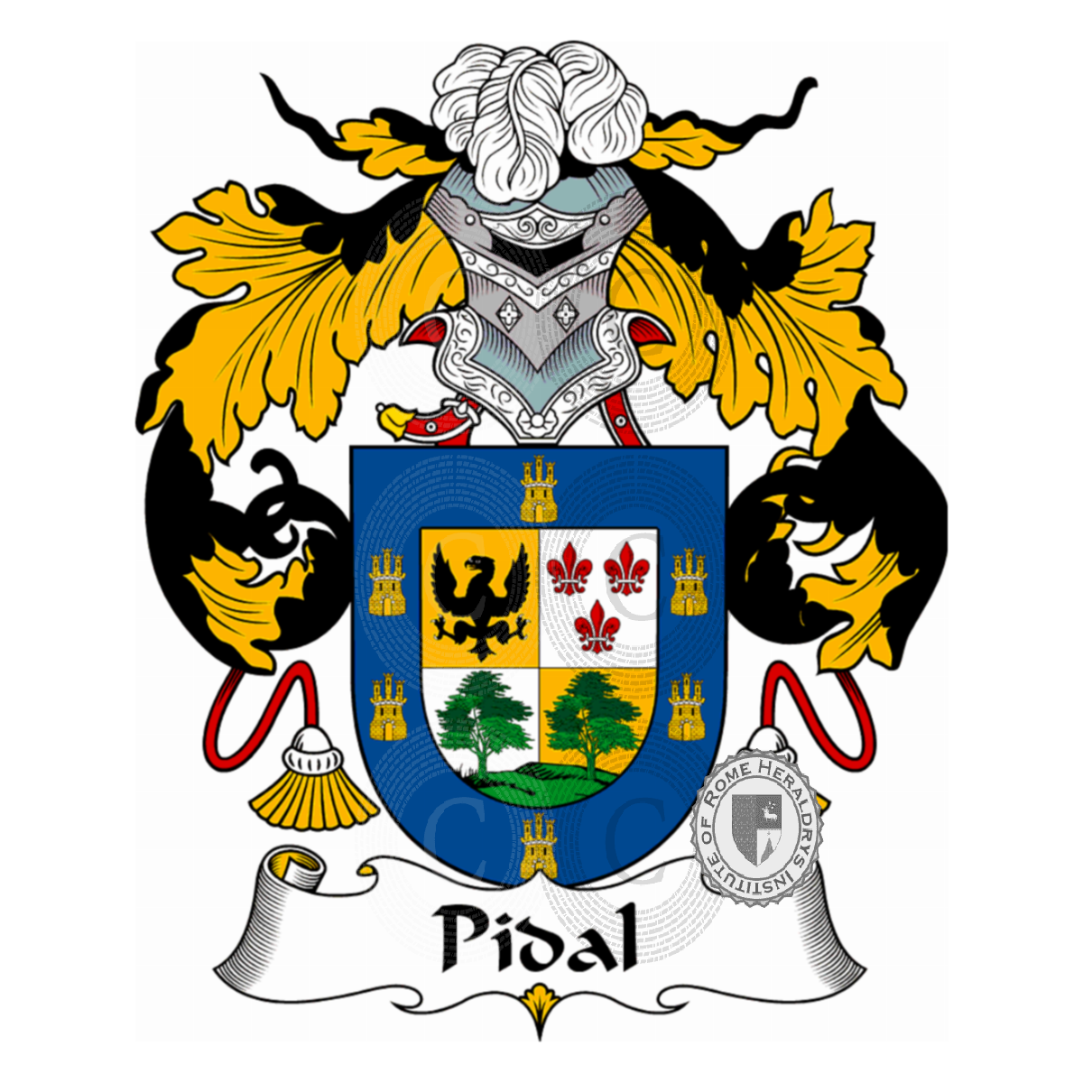 Wappen der FamiliePidal