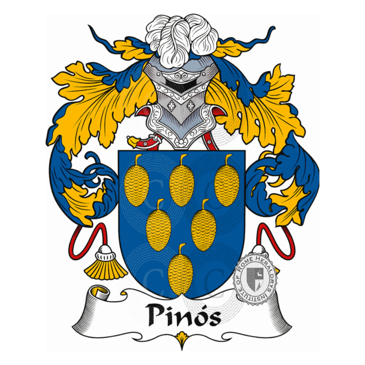 Wappen der FamiliePinós