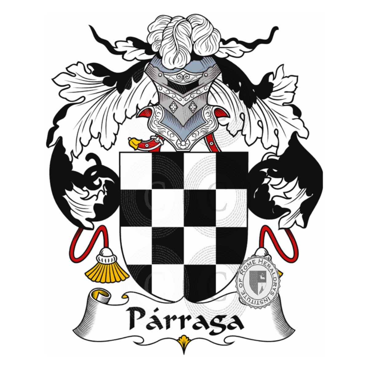 Escudo de la familiaPárraga