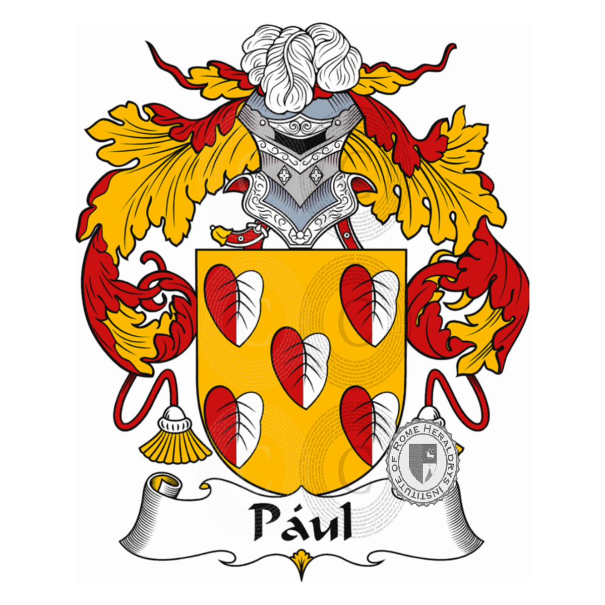 Coat of arms of familyPául