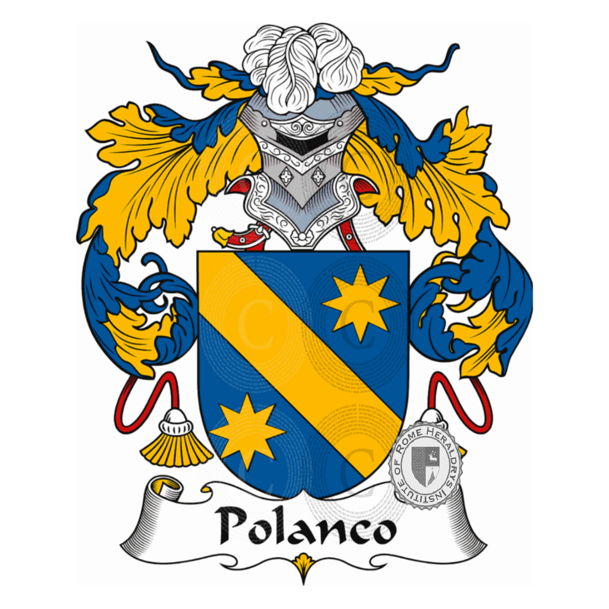 Coat of arms of familyPolanco