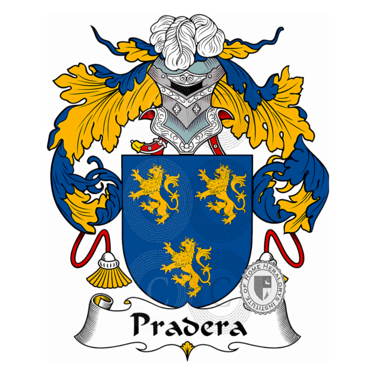 Coat of arms of familyPradera