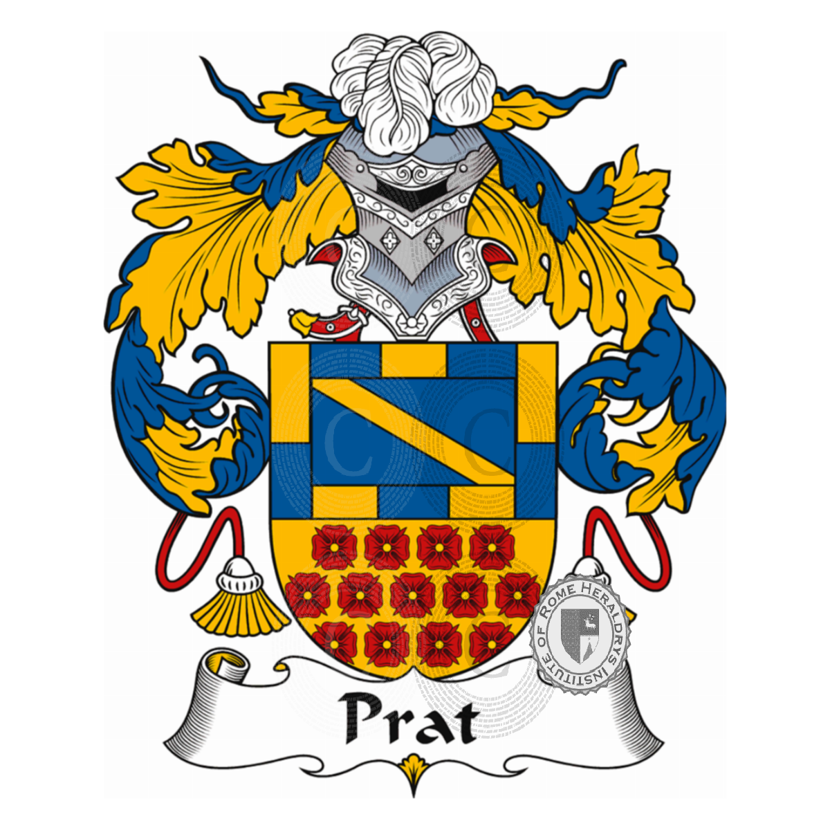 Wappen der FamiliePrat