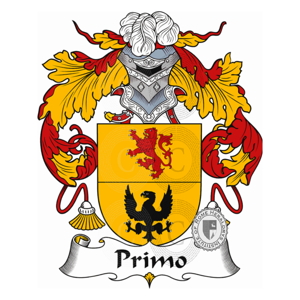 Coat of arms of familyPrimo
