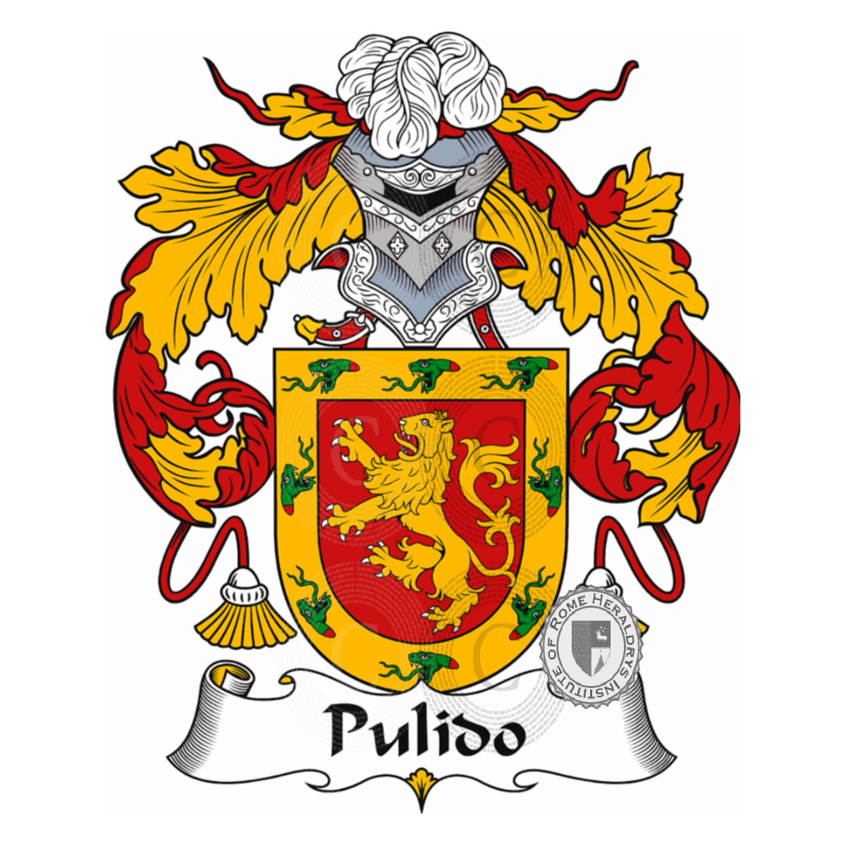 Coat of arms of familyPulido