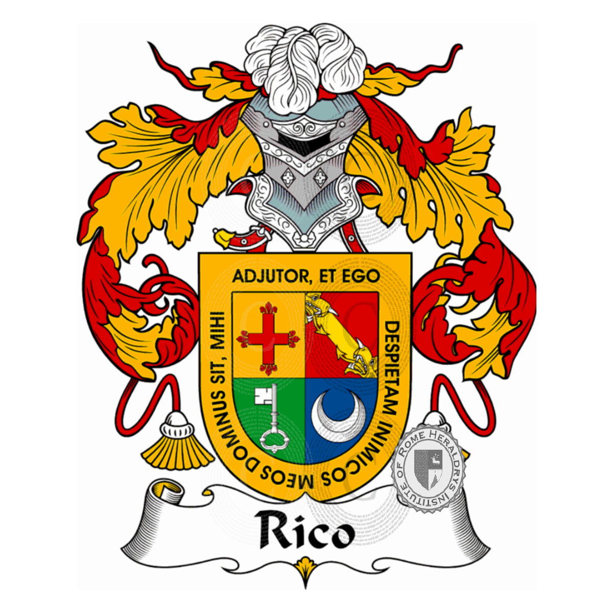 Coat of arms of familyRico