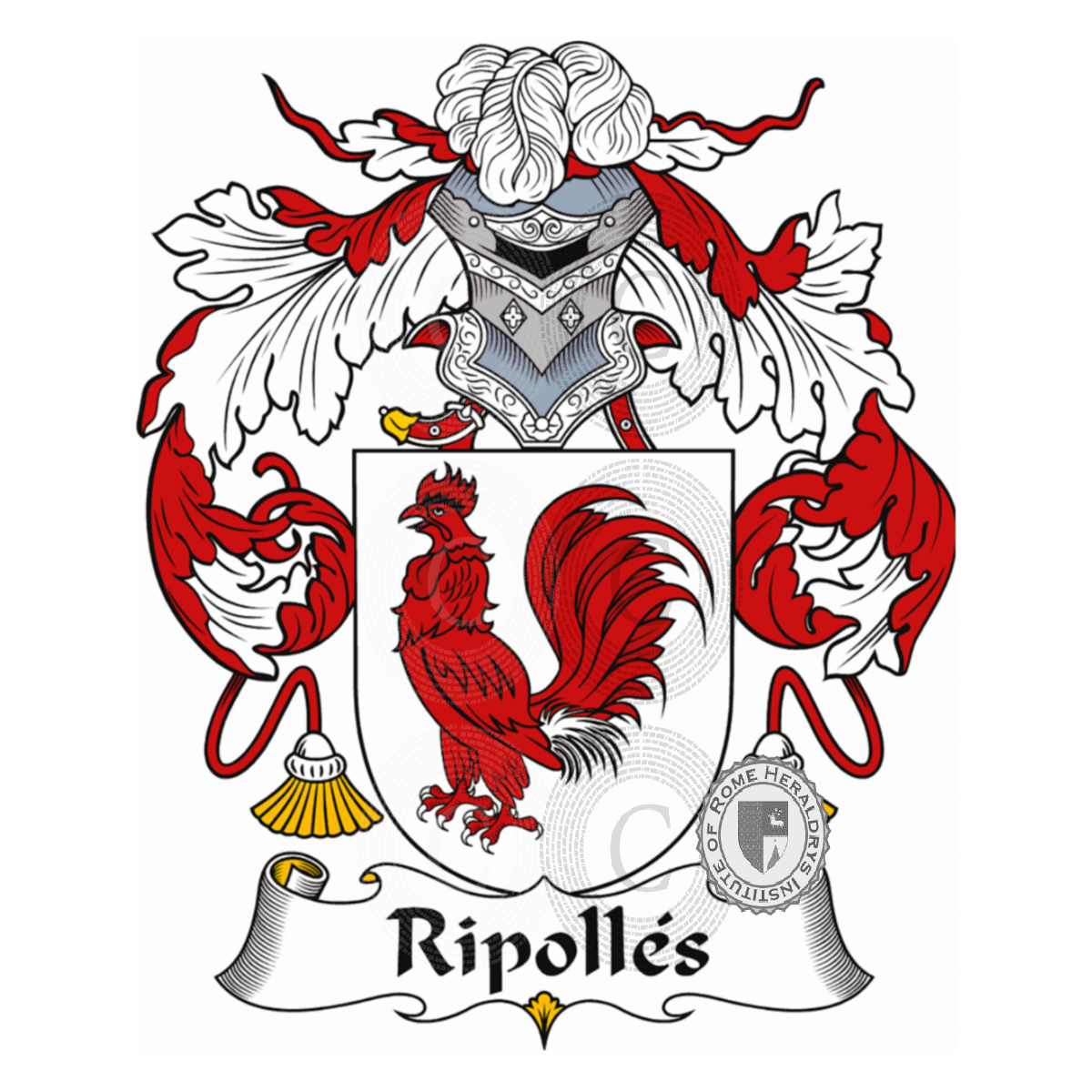 Coat of arms of familyRipollés