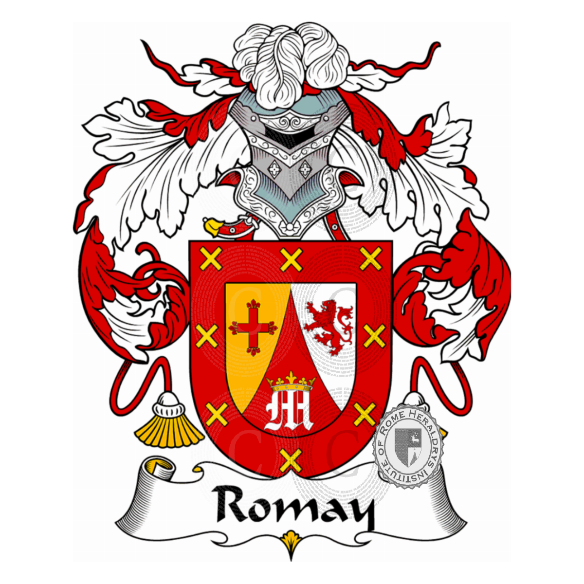 Coat of arms of familyRomay