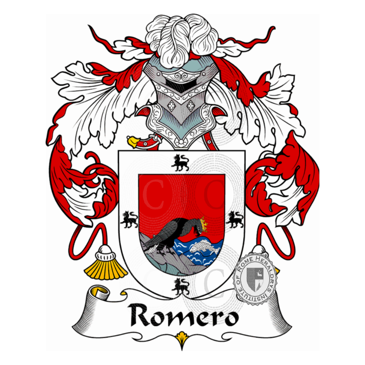 Coat of arms of familyRomero Motezuma