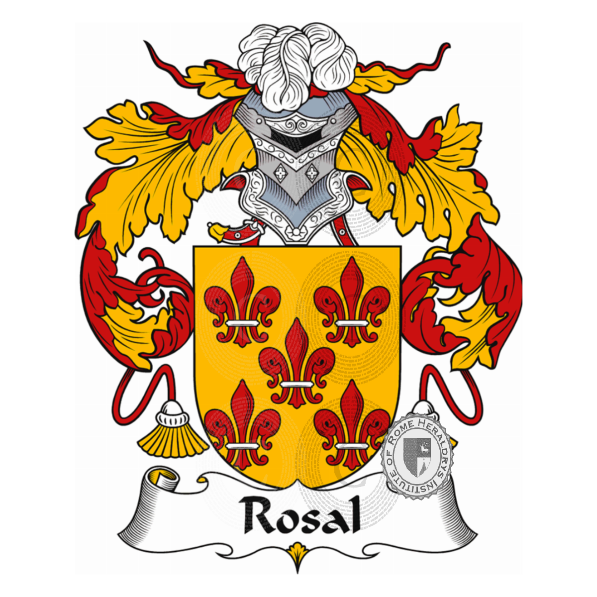 Coat of arms of familyRosal