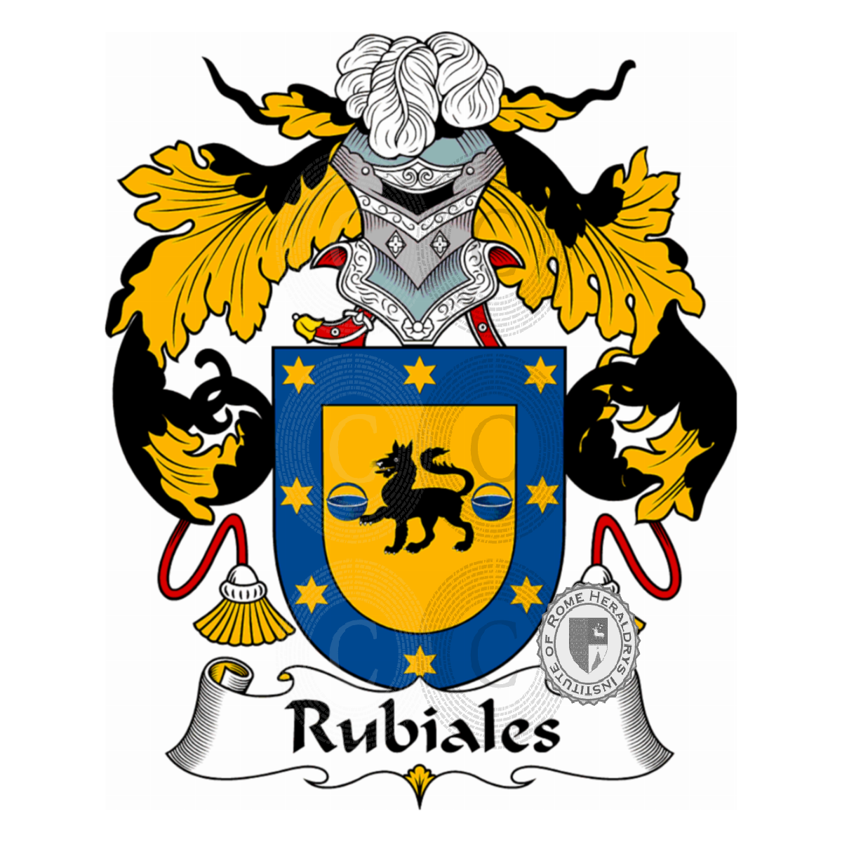 Wappen der FamilieRubiales