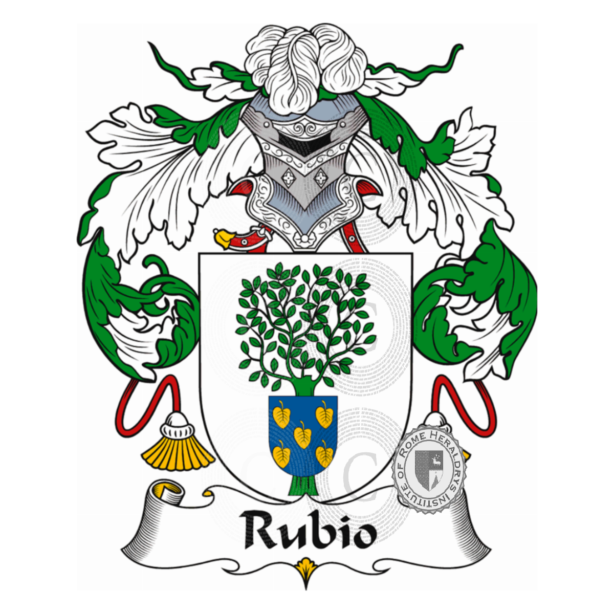 Coat of arms of familyRubio