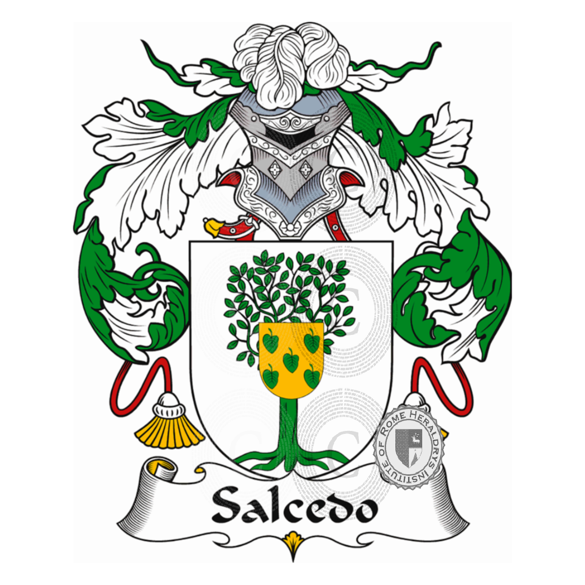 Wappen der FamilieSalcedo
