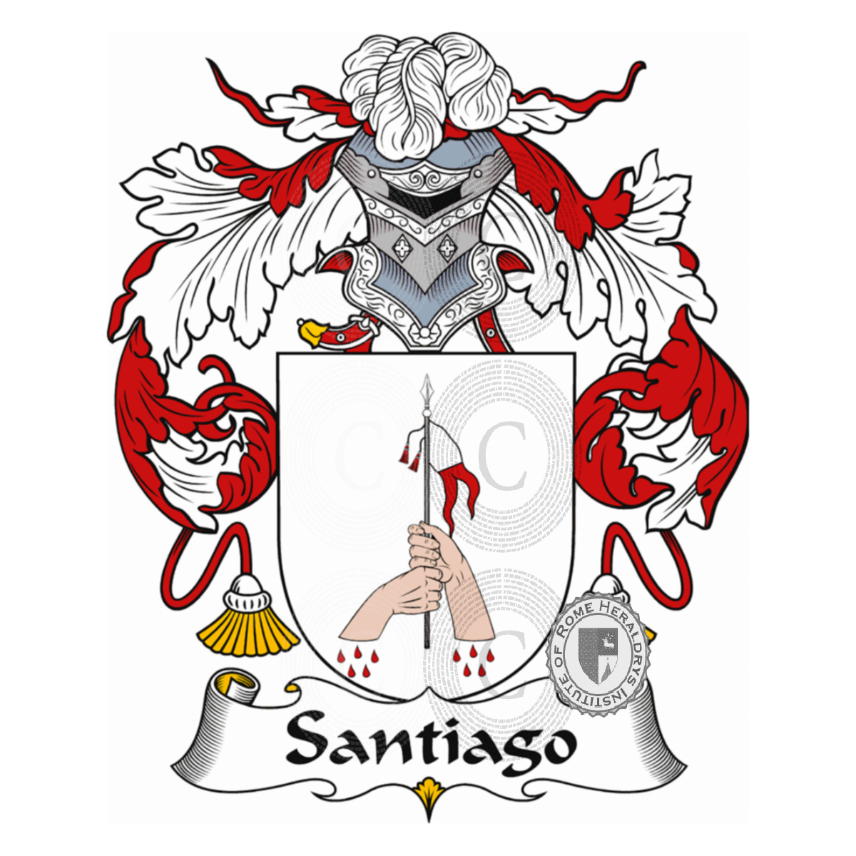 Coat of arms of familySantiago