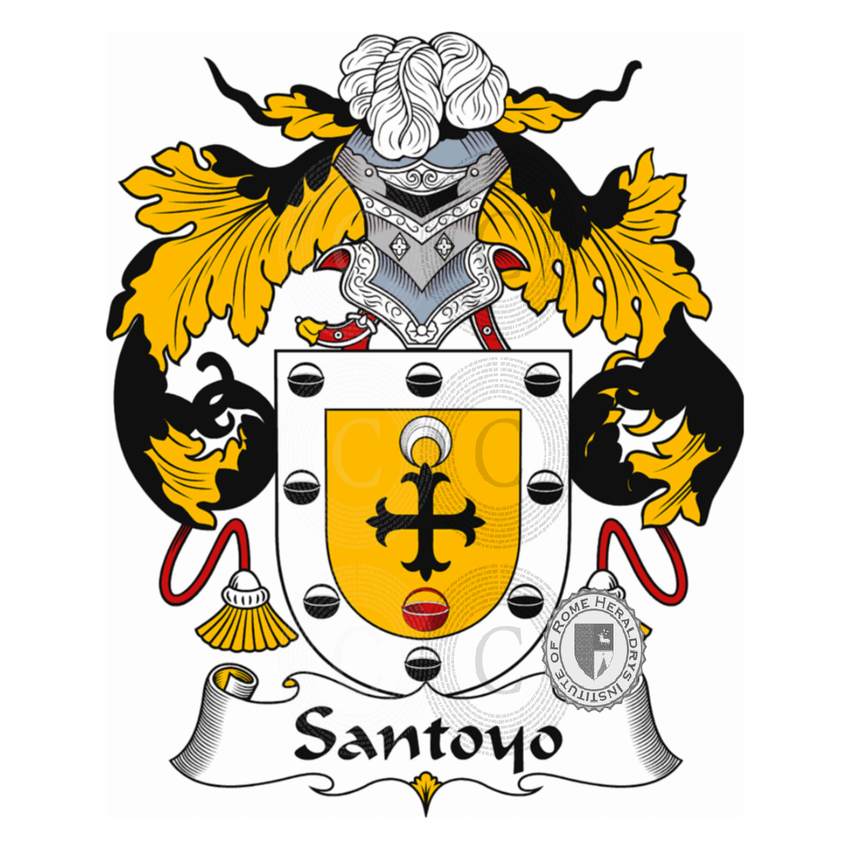 Escudo de la familiaSantoyo