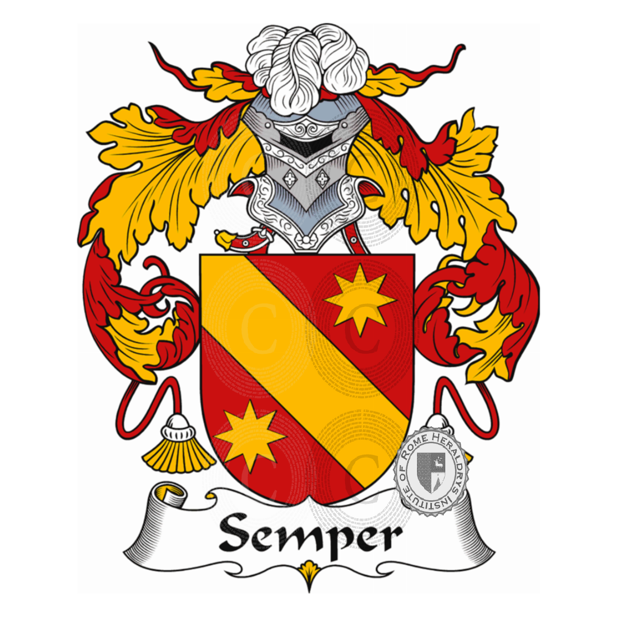 Coat of arms of familySemper