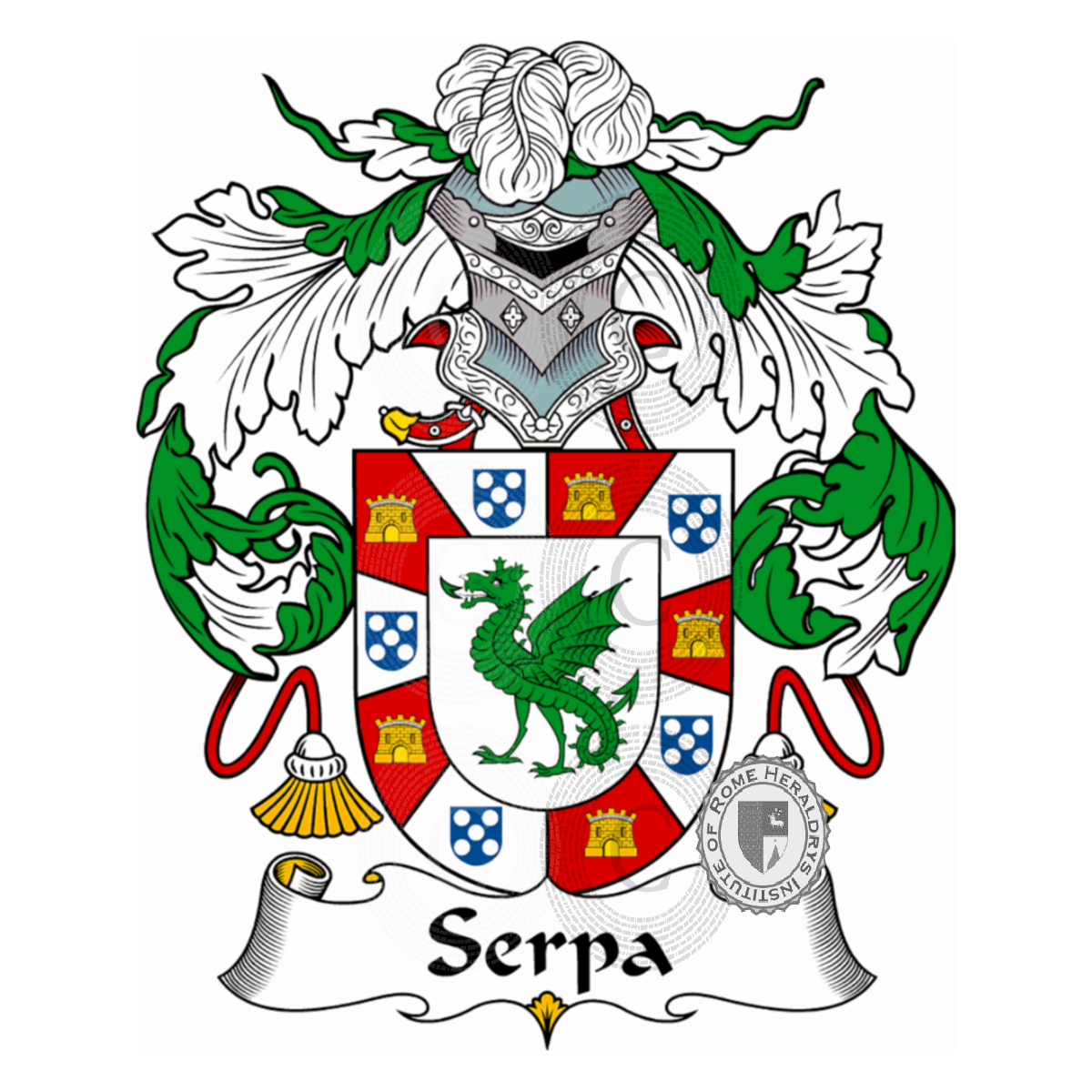 Wappen der FamilieSerpa