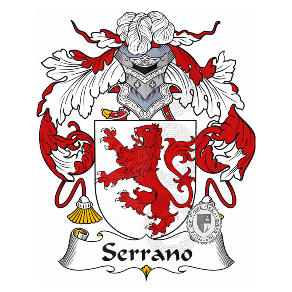 Wappen der FamilieSerrano