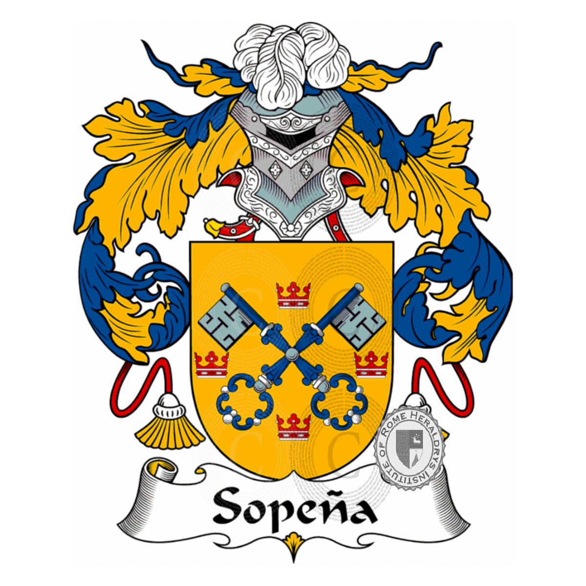 Wappen der FamilieSopeña