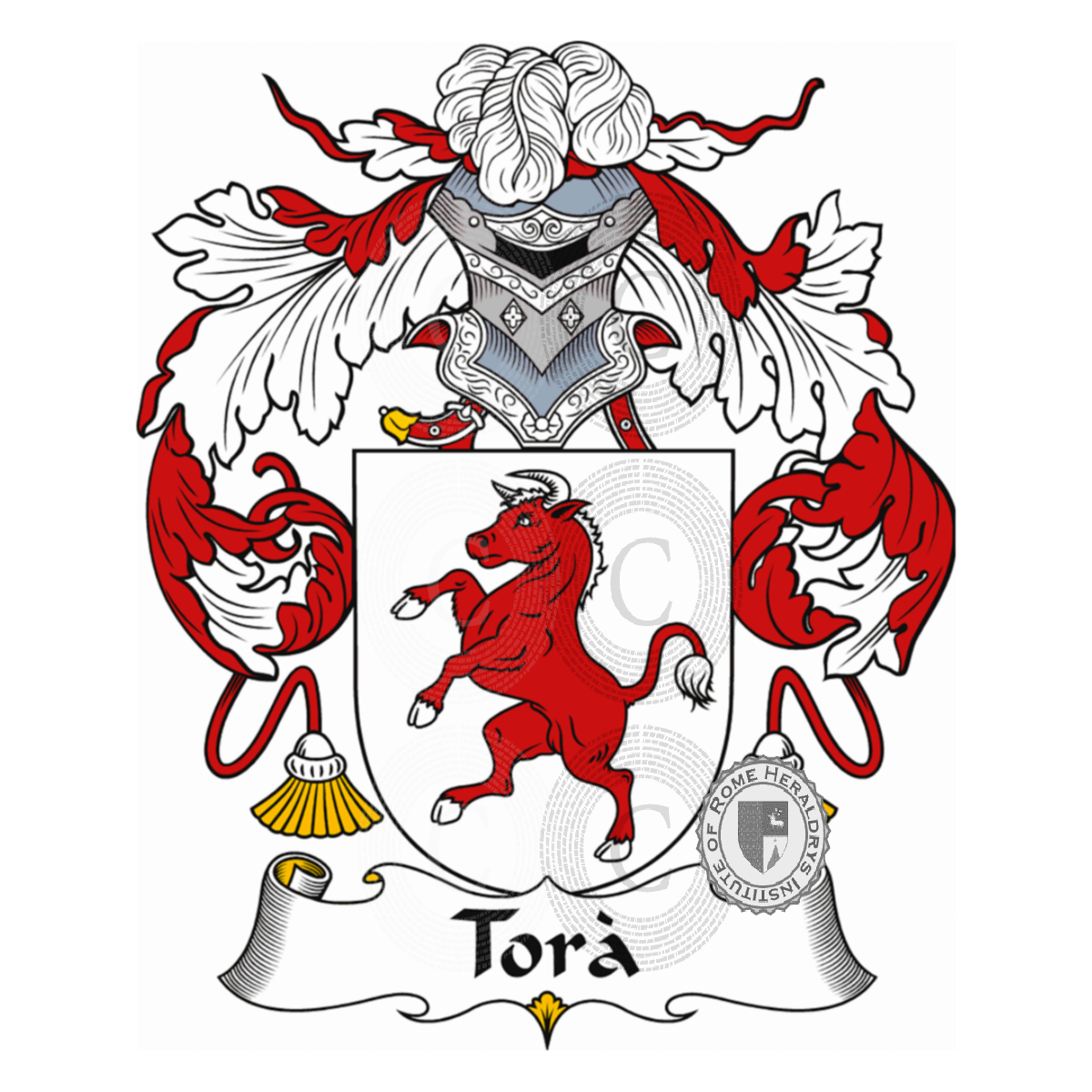 Coat of arms of familyTorà