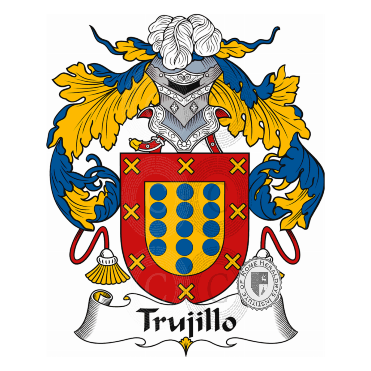 Coat of arms of familyTrujillo
