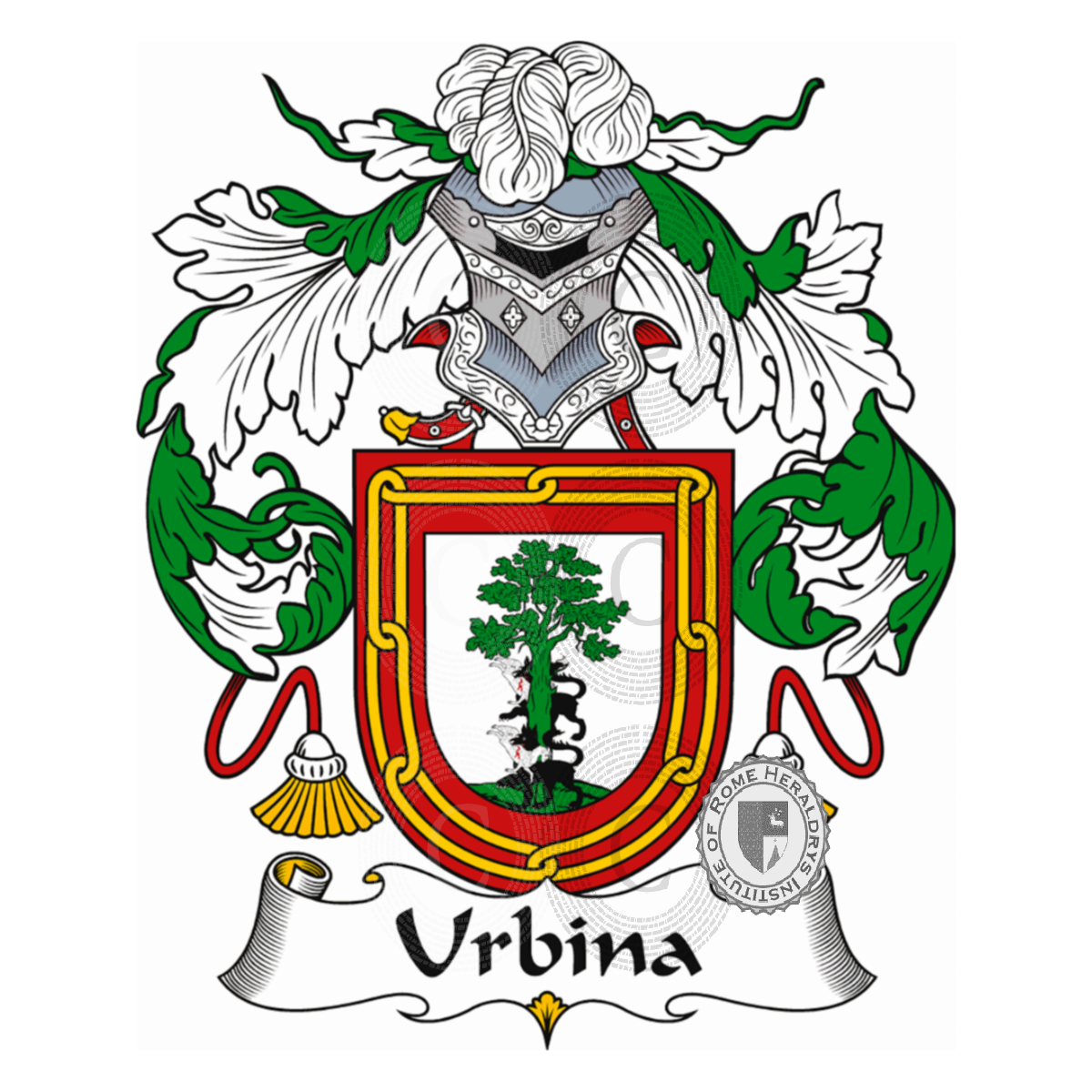 Coat of arms of familyUrbina
