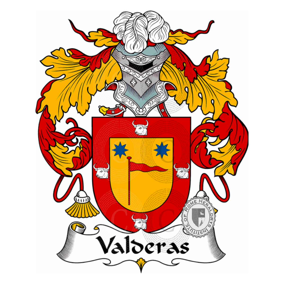 Coat of arms of familyValderas