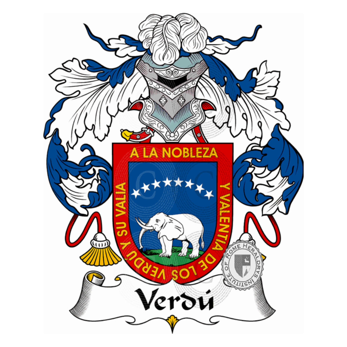 Coat of arms of familyVerdú
