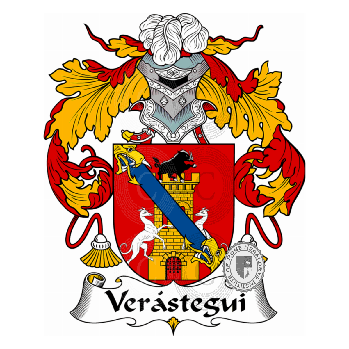 Wappen der FamilieVerástegui