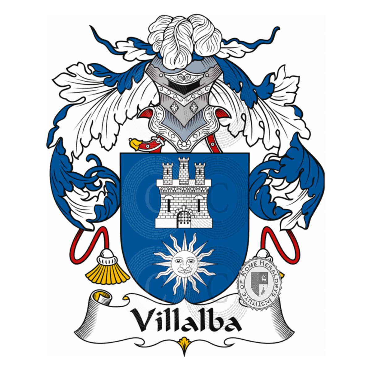 Escudo de la familiaVillalba