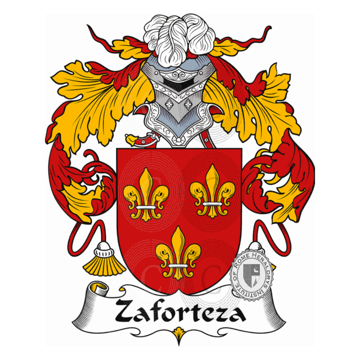 Coat of arms of familyZaforteza
