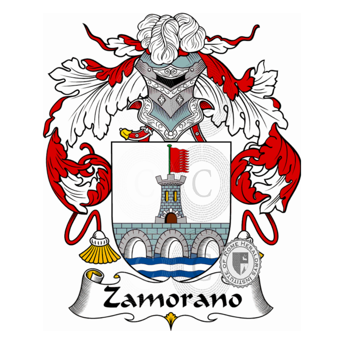 Coat of arms of familyZamorano