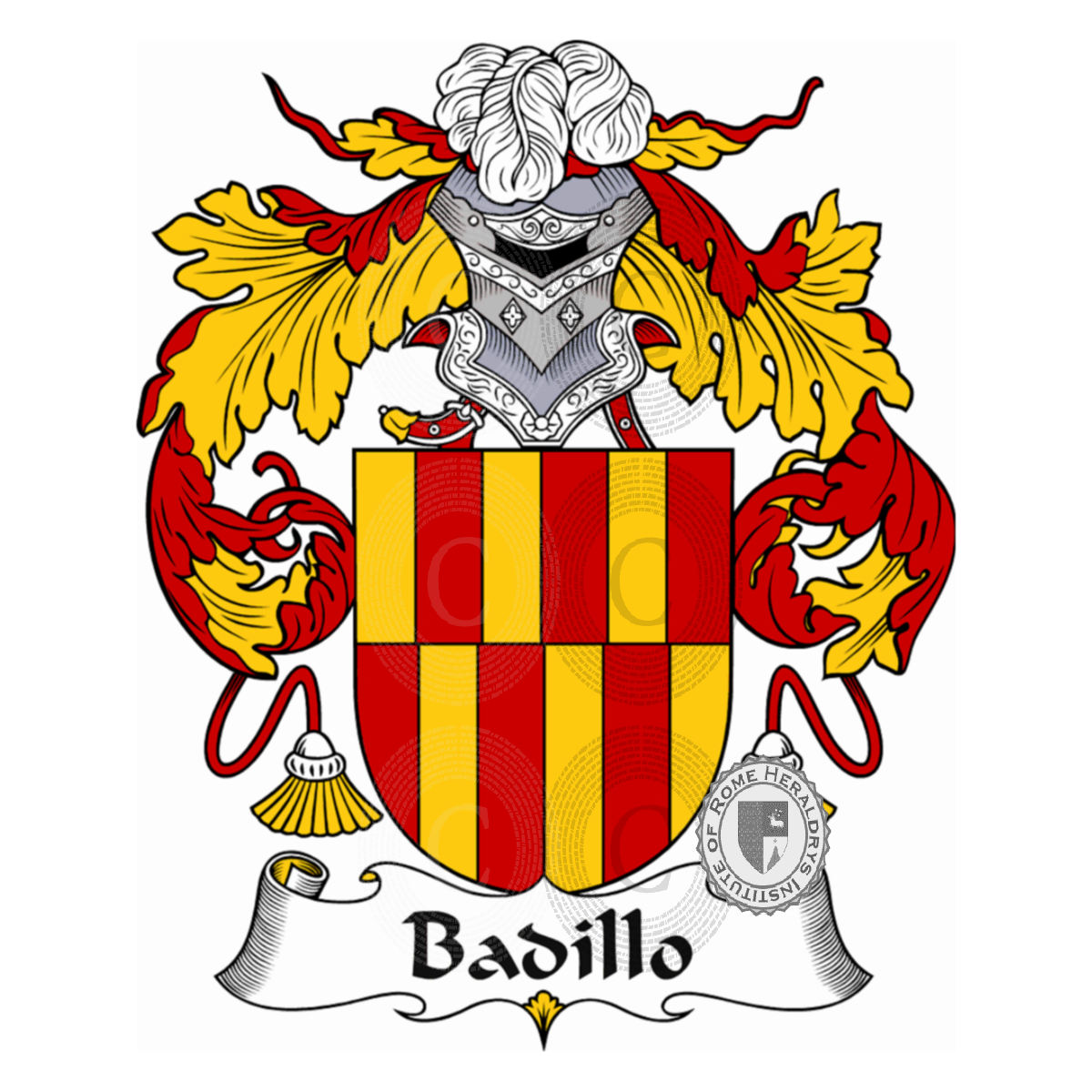 Coat of arms of familyBadillo