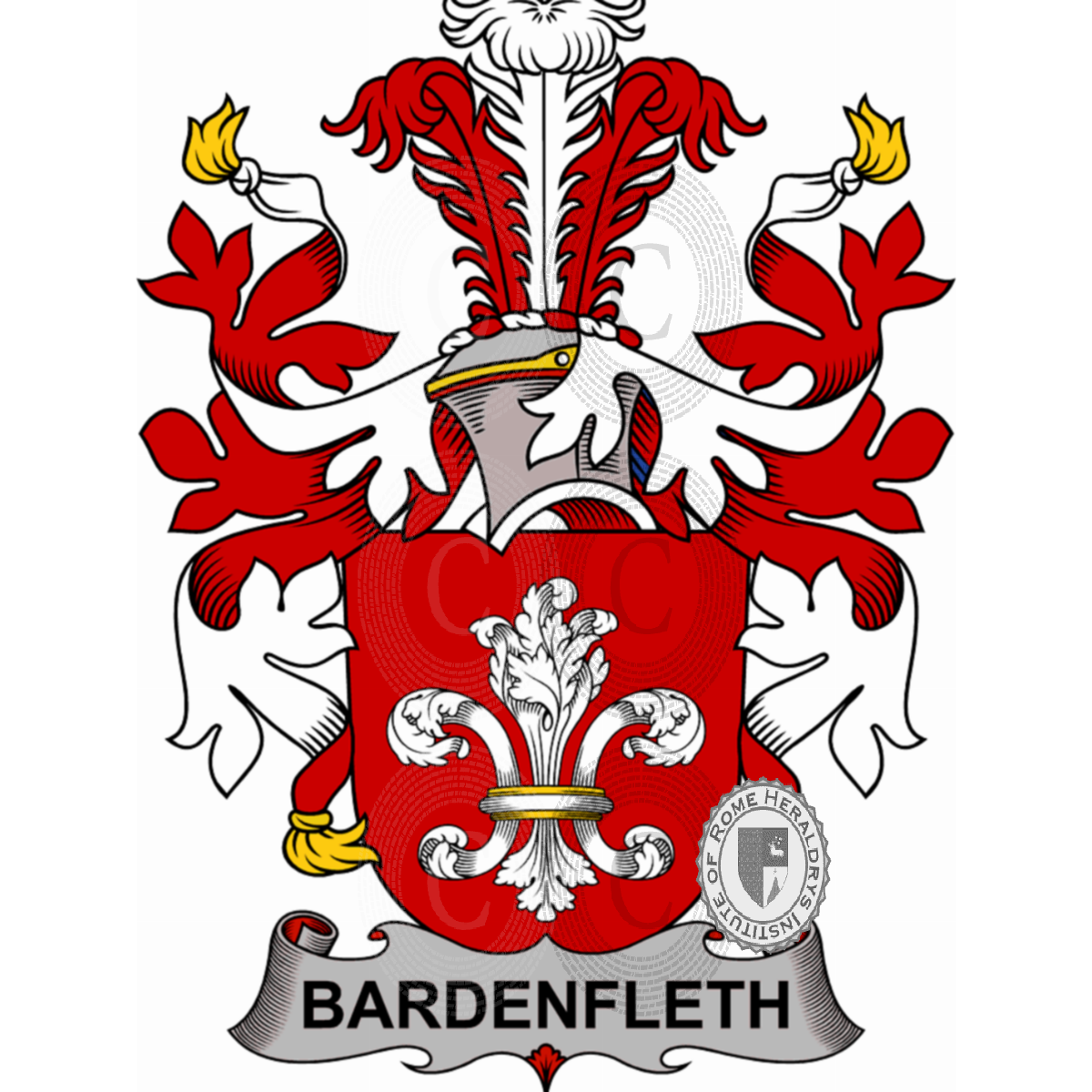 Escudo de la familiaBardenfleth