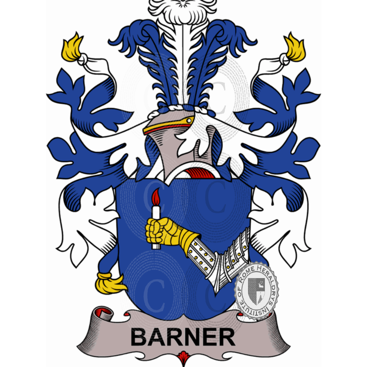 Escudo de la familiaBarner