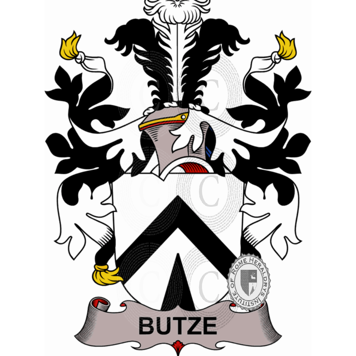Coat of arms of familyButze