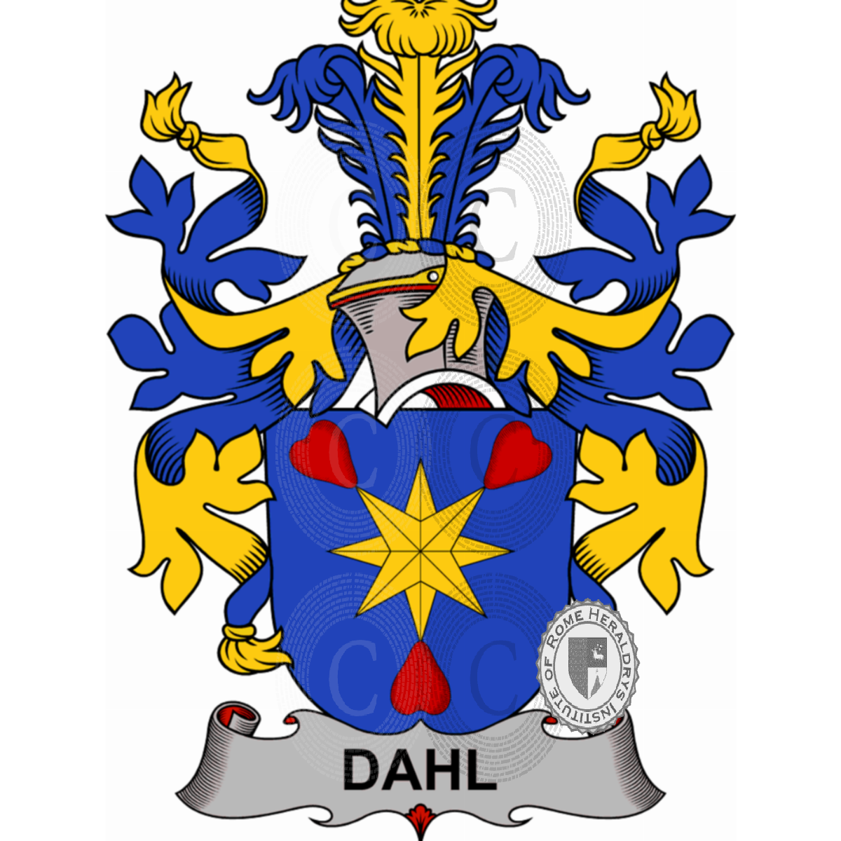 Coat of arms of familyDahl