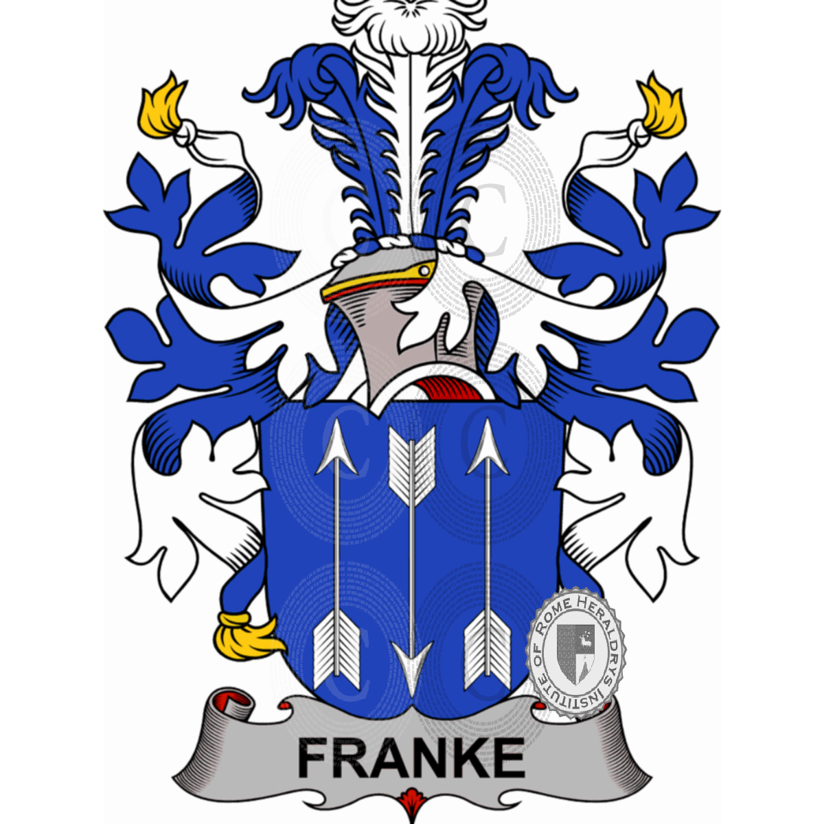 Coat of arms of familyFranke