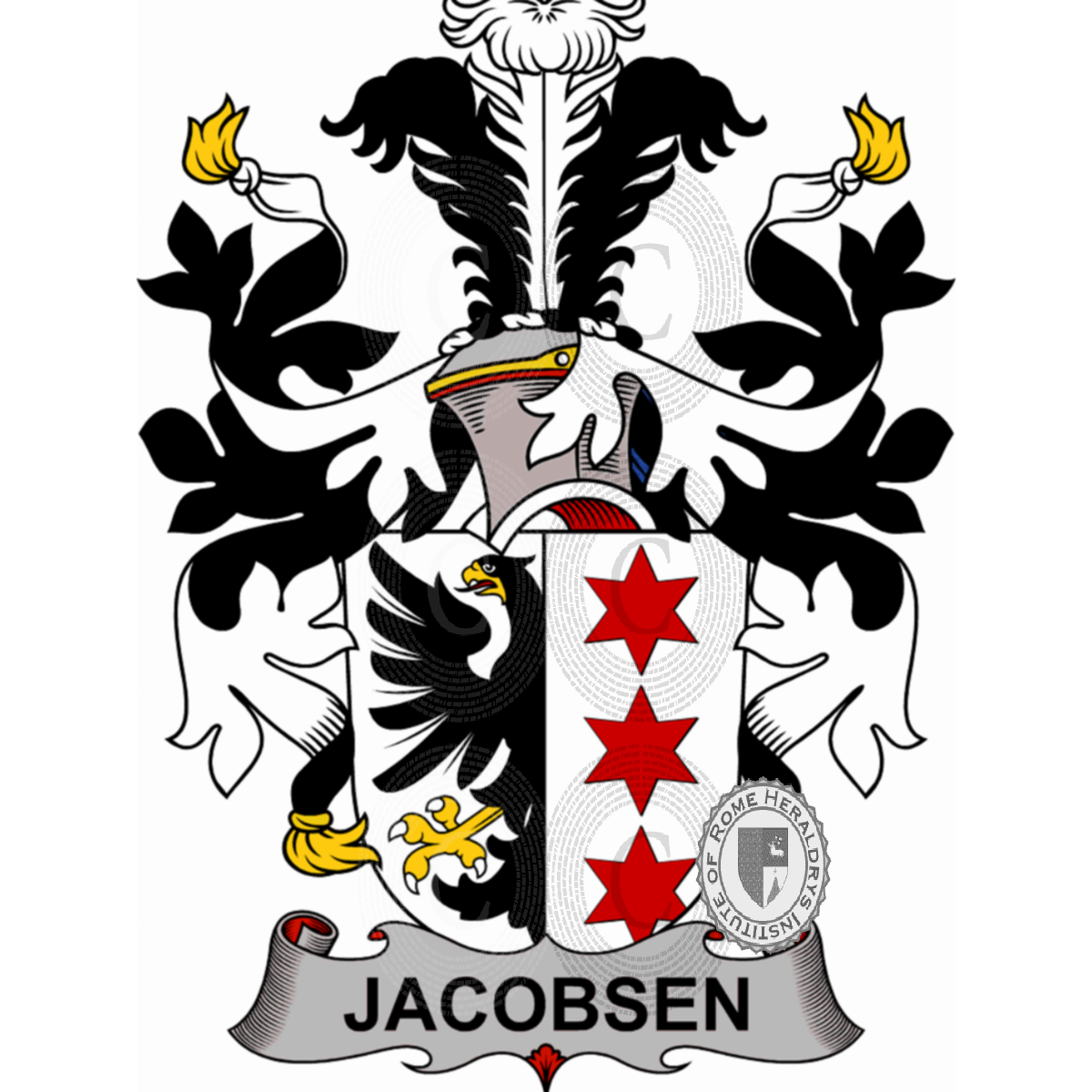 Coat of arms of familyJacobsen