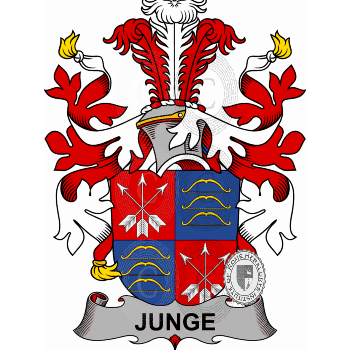 Escudo de la familiaJunge