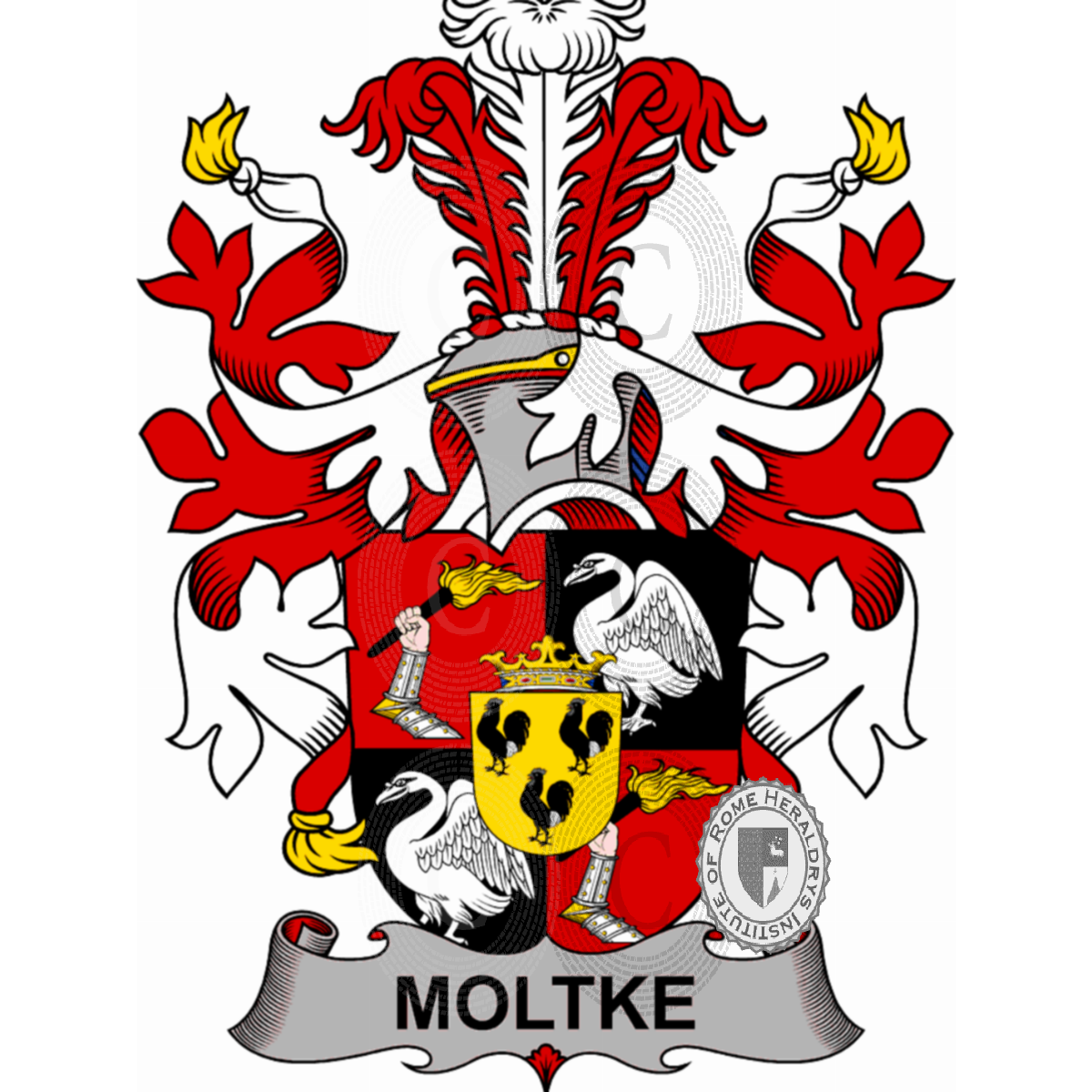 Escudo de la familiaMoltke