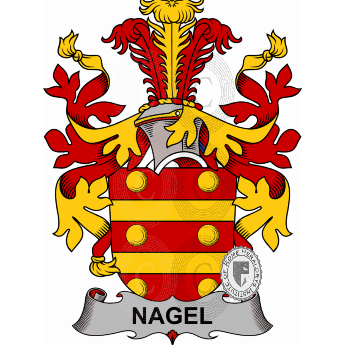 Coat of arms of familyNagel