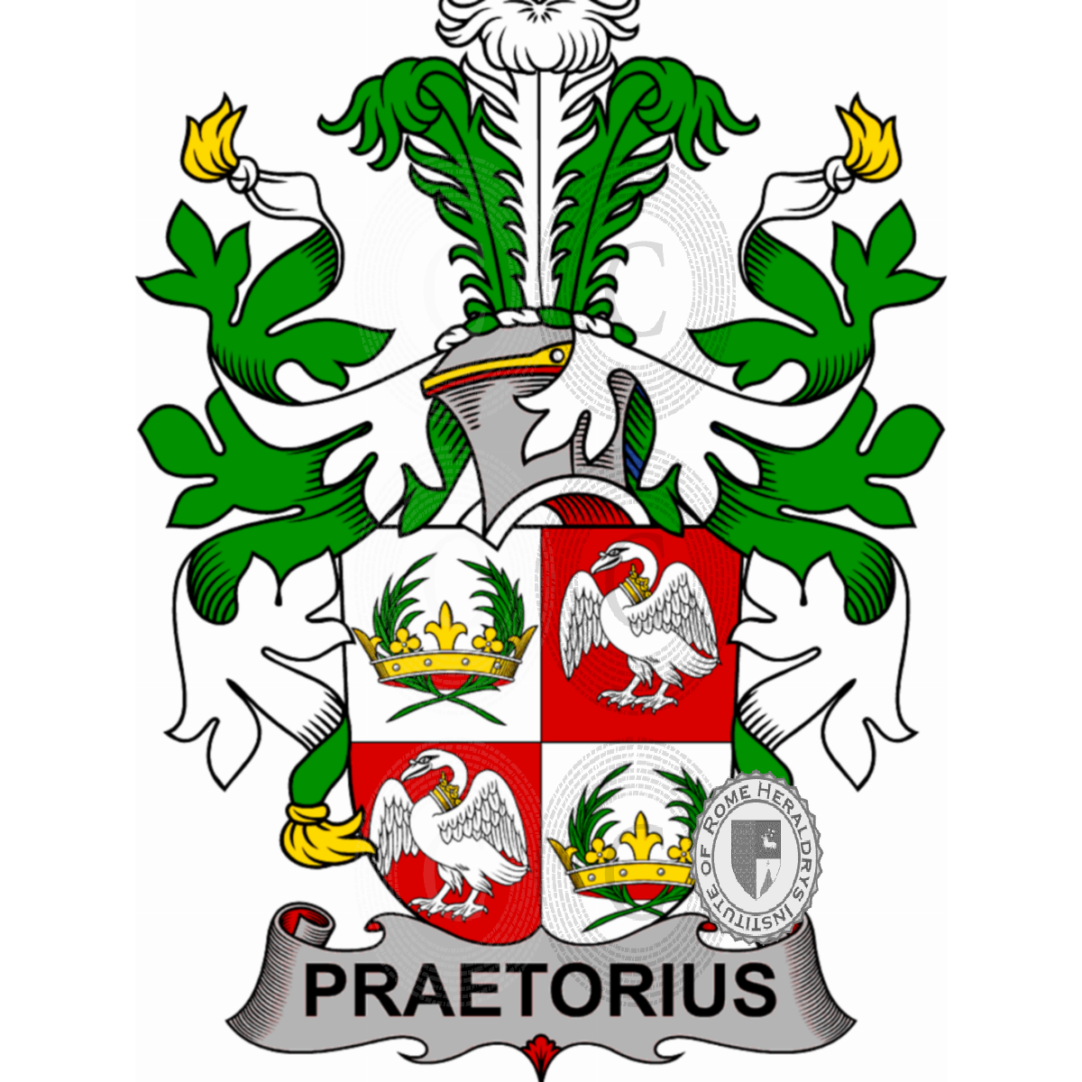 Wappen der FamiliePraetorius