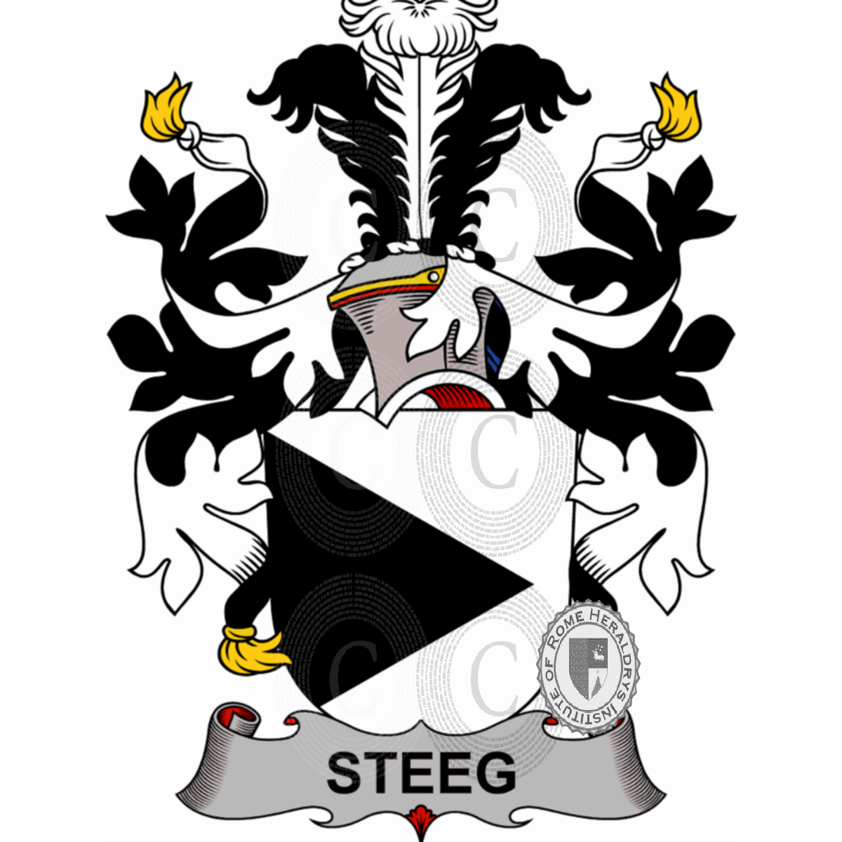 Coat of arms of familySteeg